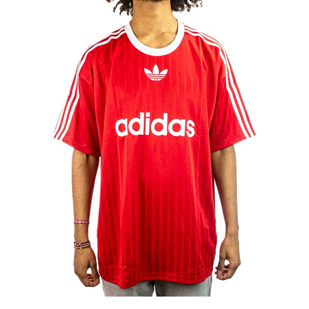 Adidas trefoil tee - poly tee  men’s  adidas originals